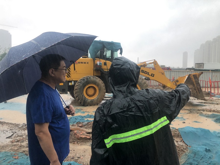 防汛就是战斗 党员就是先锋