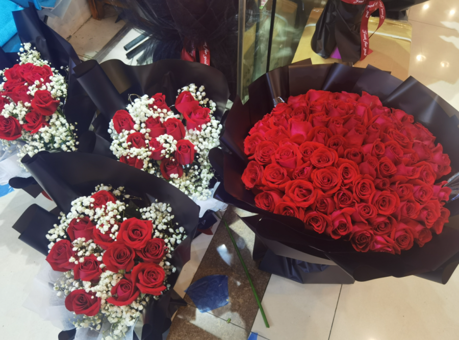 七夕将至，郑州鲜花市场演绎“浪漫经济”