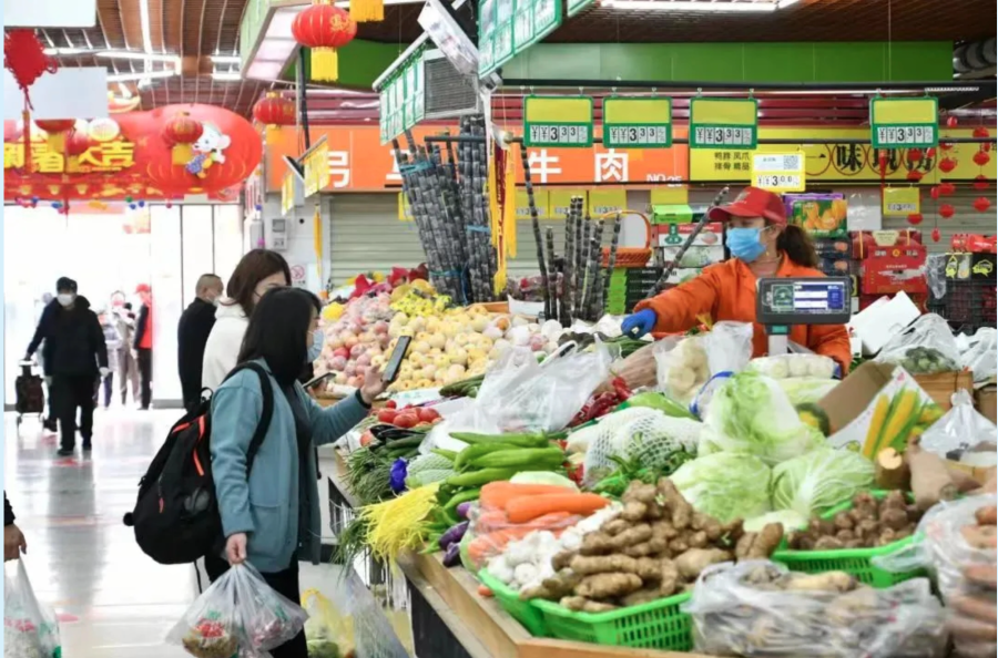 郑州市138家农贸市场物资充足、价格稳定