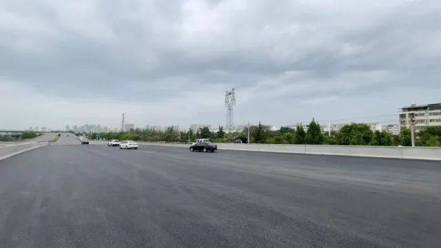 郑州彩虹桥工程的这条匝道开通啦！