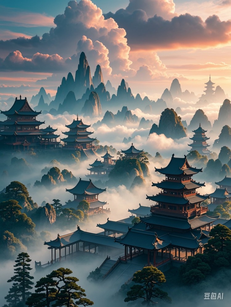 中国古建筑，承载着千年的历史与文化