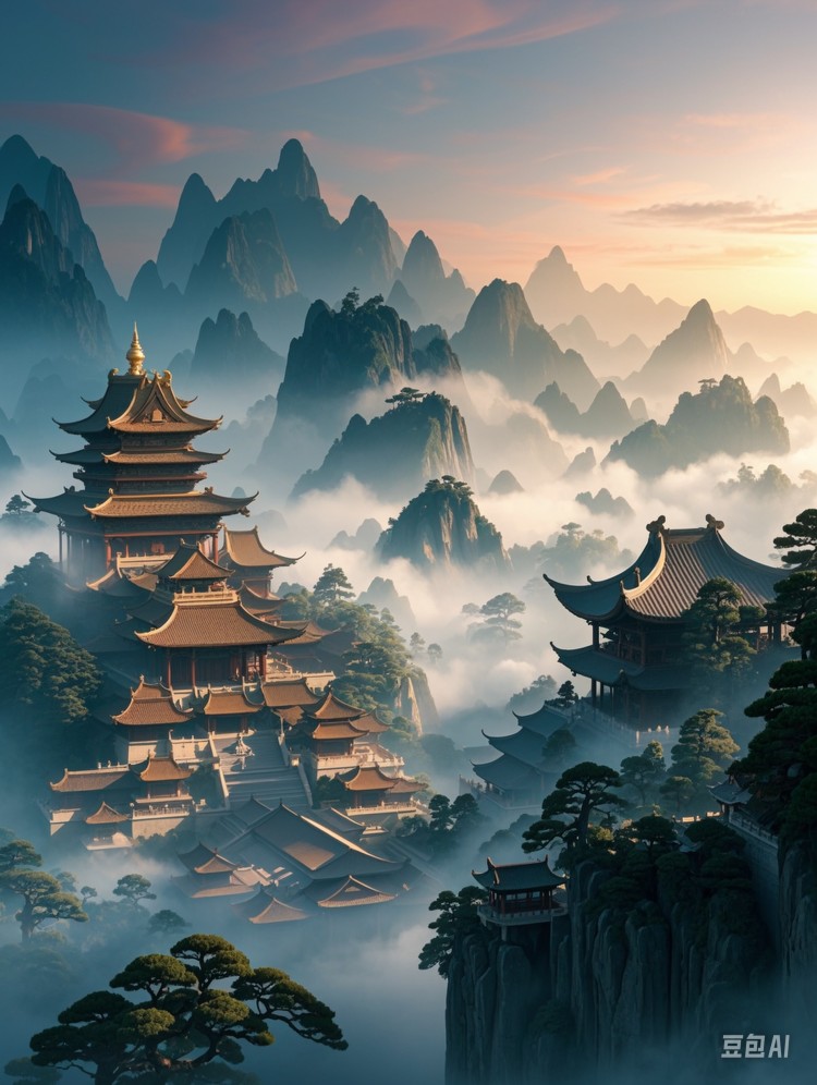中国古建筑，承载着千年的历史与文化